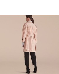 Burberry Ruched Showerproof Trench Coat