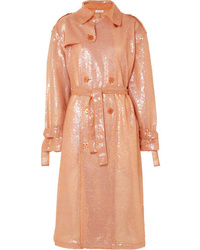 Ashish Sequined Tte Trench Coat