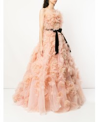 Marchesa Less Tulle Degrade Layered Dramatic Ballgown