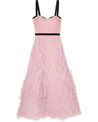 Marchesa Notte Med Tulle Gown