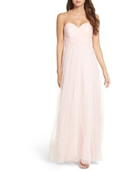 Wtoo Convertible Strap Tulle Gown