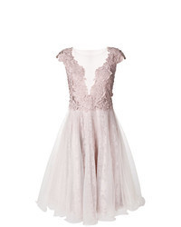 Pink Tulle Fit and Flare Dress