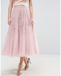 Asos Tulle Prom Skirt With Embellisht