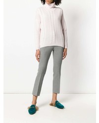 Peserico Braided Roll Neck Sweater
