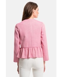 1 STATE 1state Pink Tweed Jacket