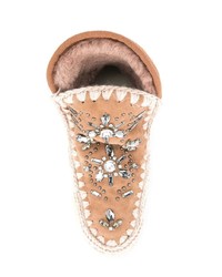 Mou Embellished Snow Boots