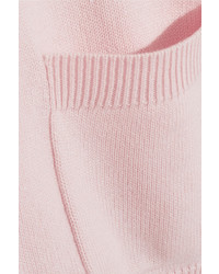 Chloé Cashmere And Cotton Blend Sweater Blush