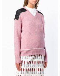 Prada Colour Block Knitted Sweater