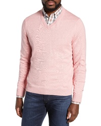 Nordstrom Men's Shop Cotton Cashmere V Neck Sweater