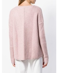 N.Peal Sequined Basketweave Sweater