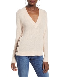 Socialite Side Button Sweater
