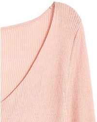 H&M Silk Blend V Neck Sweater