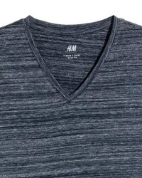 H&M V Neck T Shirt Slim Fit