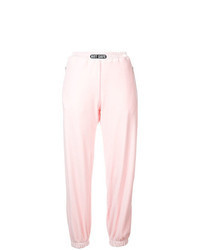 Pink Velvet Sweatpants