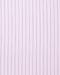 Stefano Ricci Contrast Collar Striped Dress Shirt Pink