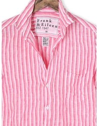 Frank Eileen Barry Stripe Linen Shirt