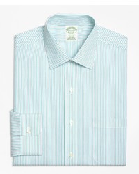Brooks Brothers Non Iron Milano Fit Split Stripe Dress Shirt