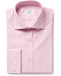Dunhill Pink Striped Cotton Shirt