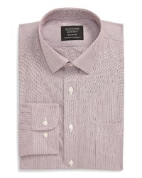 Nordstrom Men's Shop Smartcare Trim Fit Stripe Dress Shirt