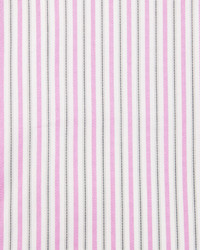 Charvet Striped Dress Shirt Pink