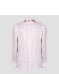 Thomas Pink Garner Stripe Slim Fit Button Cuff Shirt