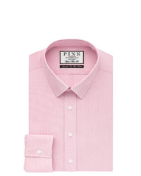 Thomas Pink Herland Stripe Super Slim Fit Button Cuff Shirt