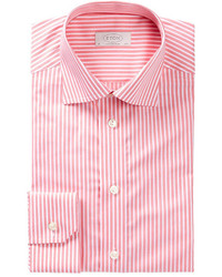 Eton Long Sleeve Contemporary Fit Stripe Shirt