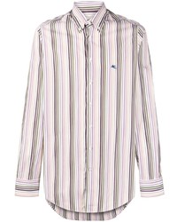 Etro Long Sleeve Striped Shirt