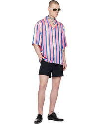 Dries Van Noten Pink Striped Shirt
