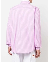 MSGM Striped Cotton Shirt