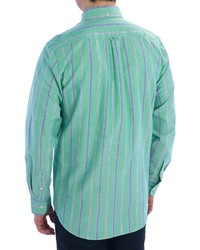 Gant Yale Archive Oxford Stripe Shirt Button Down Collar Long Sleeve
