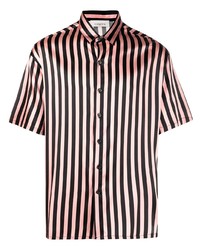 Laneus Candy Stripe Silk Shirt