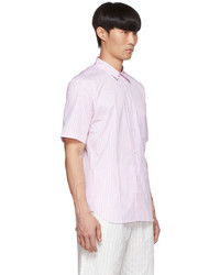 Comme des Garcons Homme Deux Pink Cotton Shirt