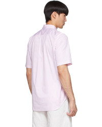 Comme des Garcons Homme Deux Pink Cotton Shirt