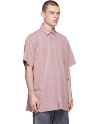 Acne Studios Purple Stripe Shirt