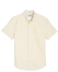 Original Penguin Stripe Short Sleeve Oxford Shirt