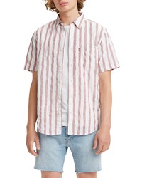 Levi's Sunset Stripe Short Sleeve Button Up Shirt