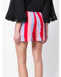 Vivetta Striped Fitted Shorts