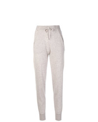 N.Peal Striped Knitted Track Pants