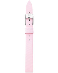 Michele 12mm Tech Satin Watch Strap Pastel Pink