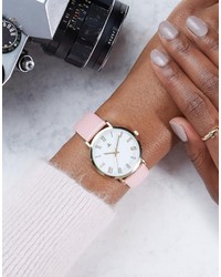 Asos Pale Pink Strap Watch