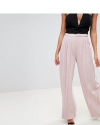 Missguided Pleated Wide Leg Trousers