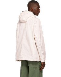 Stone Island Pink Cotton Stretch Tc Jacket