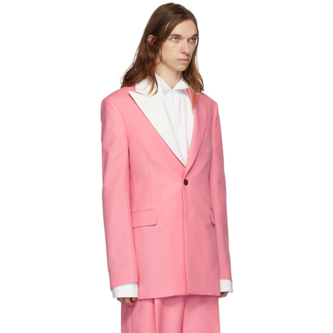 Loewe Pink 2bt Tuxedo Jacket, $630 | SSENSE | Lookastic