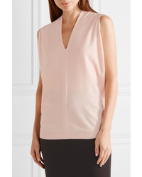 Narciso Rodriguez Wool And Cashmere Blend Top Pastel Pink