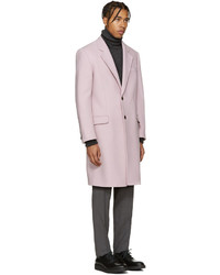 Versace Pink Wool Coat