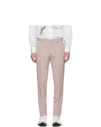 Givenchy Pink Wool Skinny Trousers