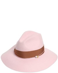 Federica Moretti Large Brimmed Wool Felt Hat