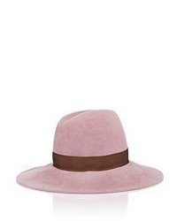 Lola Hats Twin Peaks Fedora Pink