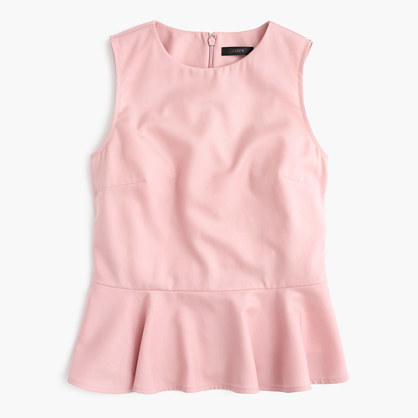 petite peplum top